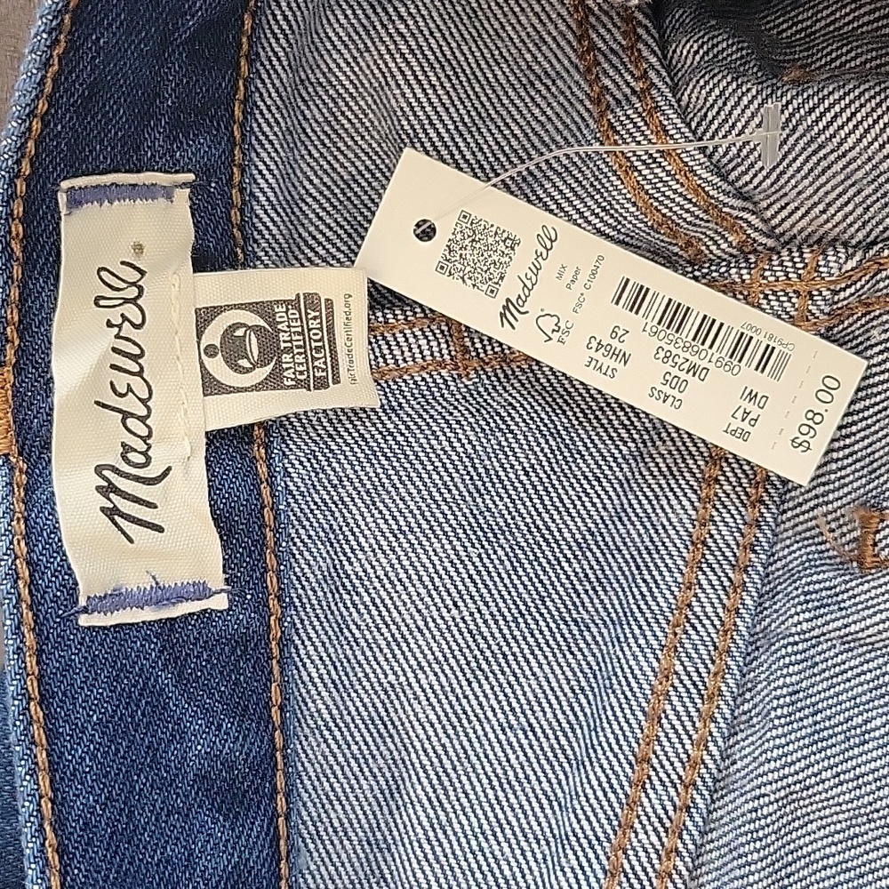 Madewell Baggy Straight Jean - Picture 8 of 15